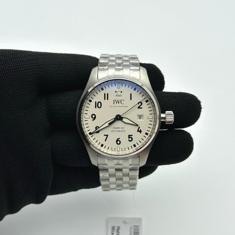 A7공장 IWC 파일럿 마크20 화이트다이얼 브레이슬릿 V7공장