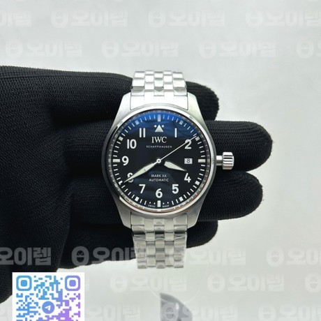 A7공장 IWC 파일럿 마크20 블랙다이얼 브레이슬릿 V7공장