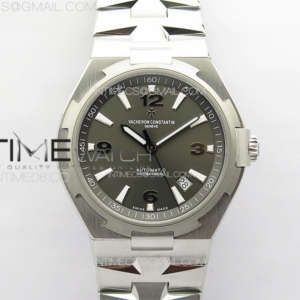 PP공장 바쉐론 콘스탄틴 오버시즈 47040 그레이다이얼 브레이슬릿 Overseas 47040 SS PPF 1:1 Best Edition Gray dial on SS Bracelet A1226 PPF공장