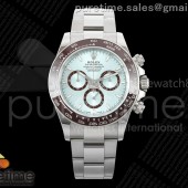 VS공장 롤렉스 데이토나 아이스다이얼 브레이슬릿 텅스텐 Daytona 126506 VSF 1:1 Best Edition 904L Steel Ice Blue Dial on SS Braclet VS4131 V2 (Weighted)