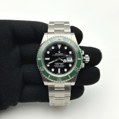VS공장 롤렉스 서브마리너 41 스타벅스 그린 스틸 브레이슬릿 Submariner 41mm 126610 LV Kermit 904L Steel VSF 1:1 Best Edition VS3235