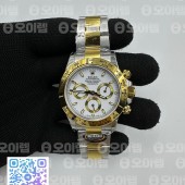 BT공장 롤렉스 스틸 데이토나 옐로우골드콤비 화이트다이얼 브레이슬릿 Daytona 116523 BTF 1:1 Best Edition 904L SS Case and Bracelet White Dial SA4130