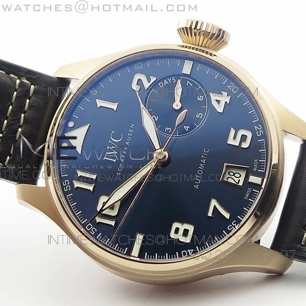 ZF공장 IWC 빅파일럿 로즈골드금통 어린왕자 가죽스트랩 500909  IWC Big Pilot RG Le Petit Prince Edition