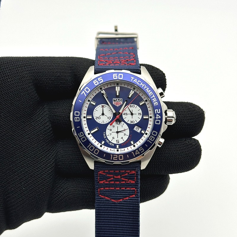 XT공장 F1 블루다이얼 쿼츠 Tag F1 Chrono SS/NY Blue XTF Swiss Qtz