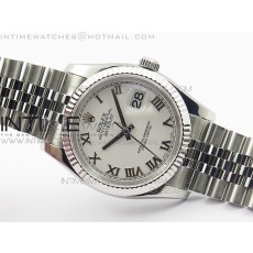 BP공장 롤렉스 데이저스트 스틸 흰판 로만다이얼 Rolex DateJust SS&White Roman Dial 브레스렛 V2