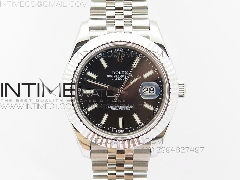 BP공장 V2 롤렉스 데이저스트2 스틸 블랙다이얼 바인덱스 Rolex DateJust2 SS&Black Dial Bar Index 신형브레스렛