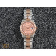 BP공장 롤렉스 데이저스트1 로즈골드 콤비 핑크 다이얼 바인덱스 Rolex Datejust1 RG Combi Pink Dial Bar Index