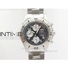 무명공장 브라이틀링 스틸피쉬 크로노그래프 스틸 블랙다이얼 Breitling Steelfish Chronograph SS/Black Dial 브레이슬릿