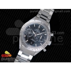 OM공장 오메가 스피드마스터 Speedmaster '57 Co-Axial Black Dial White Markers on SS Bracelet A9300