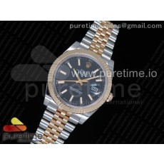 GM공장 롤렉스 데이저스트 41 포금 옐로우골드콤비 블랙다이얼 쥬빌레브레이슬릿 DateJust 41 126333 YG Wrapped Black Dial on SS/YG Jubilee Bracelet A2824