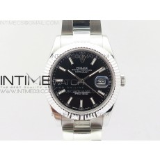 BP공장 2824무브 롤렉스 데이저스트2 41 스틸 블랙다이얼 오이스터브레이슬릿 DATEJUST II 126334 41MM SS  BLACK DIAL STICKS MAKERS ON OYSTER BRACELET