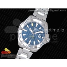 OX공장 태그호이어 아쿠아레이서 칼리버5 43MM 스틸 블루다이얼 브레이슬릿 Aquaracer Calibre 5 SS 43mm SS Bezel Blue Dial on SS Bracelet SW200