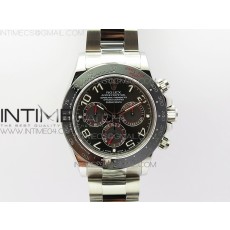 JH공장 세라토나 그레이다이얼 브레이슬릿 DAYTONA 116519LN GRAY DIAL NUMBER MAKERS CERAMIC BEZEL ON SS BRACELET A4130