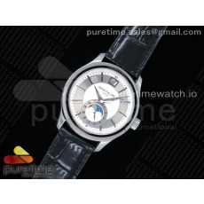 GR공장 파텍필립 애뉴얼 캘린더 화이트다이얼 가죽스트랩 Annual Calendar 5205G White Dial on Black Leather Strap A324