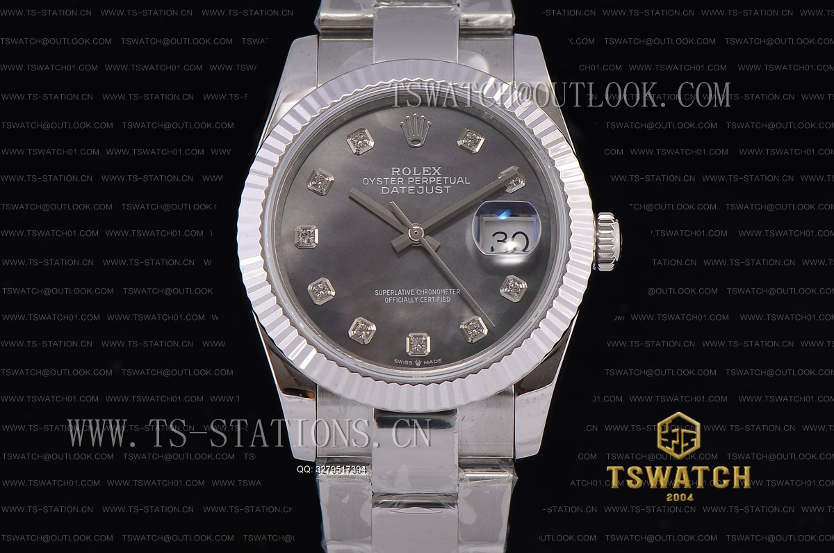 BP공장 데이저스트 36MM 자개다이얼 브레이슬릿 Datejust 36mm BP High Grade Black MOP Dial SS Bracelet A2813