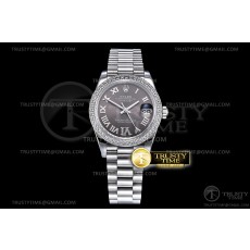 BP공장 롤렉스 데이저스트 31 그레이다이얼 브레이슬릿 2813 DJ Midsize 31mm Pres Diam SS/SS Grey Rmn BP A2813