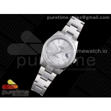 RE공장 롤렉스 데이저스트 41 실버다이얼 브레이슬릿 New DateJust 41 126334 SS Silver Dial Stick Markers on Oyster Bracelet A3235 Clone