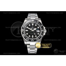 V9공장 GMT 블랙다이얼 3186 GMT II 116710LN Oyst 904L SS/SS Blk V9F A3186 CHS