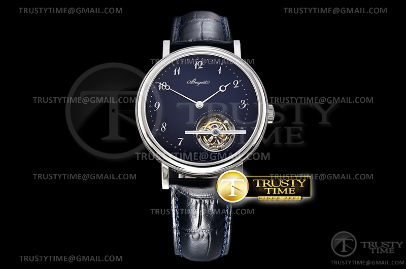 R8공장 클라시크 뚜르비용 블루다이얼 가죽스트랩 Classique Tourbillon 5367 SS/LE Blue/Num R8F Asia Tour