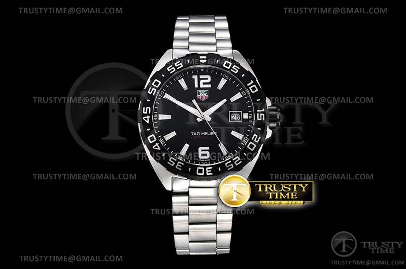 XT공장 포뮬러1 블랙다이얼 쿼츠 Tag Heuer Formula 1 SS/SS Black XTF Swiss Qtz