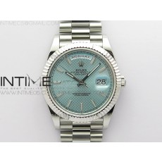 BP공장 롤렉스 데이데이트 40미리 아이스블루다이얼 2836 Day-Date 40mm 228239 BP New Dial Version 904 SS Ice Blue Stick Markers Dial on SS President Bracelet A2836