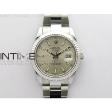 RO공장 롤렉스 데이저스트 41 실버다이얼 DateJust 41MM 126334 904L SS ROF 1:1 Best Edition Silver Dial Stick Markers on SS Oyster Bracelet A3235