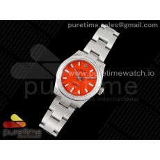 EW공장 롤렉스 오이스터퍼페츄얼 31미리 레드다이얼 Oyster Perpetual 31mm 277200 EWF Best Edition Red Dial on SS Bracelet 6T15