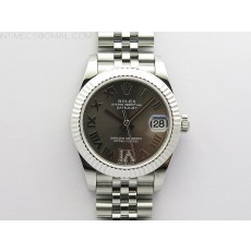 BP공장 롤렉스 데이저스트 31 그레이다이얼 2813무브 21600진동 Datejust 31mm 278271 SS BP Best Edition Gray Roman Markers Dial on Jubilee Bracelet