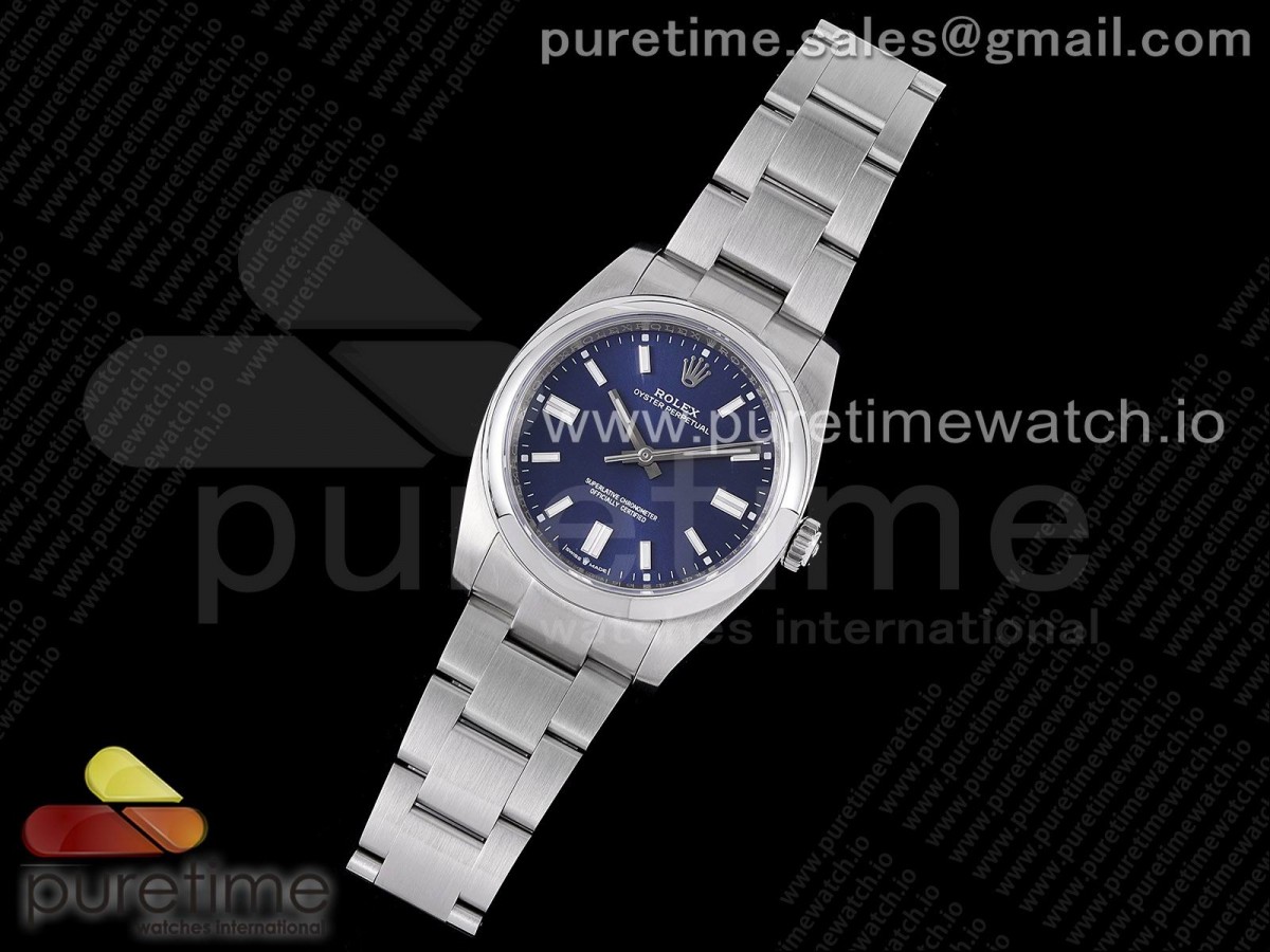 KR공장 오이스터 36미리 블루다이얼 2824 Oyster Perpetual 126000 36mm KRF 1:1 Best Edition 904L Steel Deep Blue Dial A2824