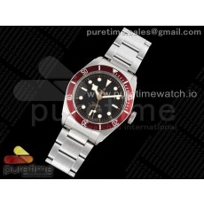 ZF공장 헤리티지 블랙베이 41 레드 2824 Heritage Black Bay ZF 1:1 Best Edition on Bracelet A2824 V6 ( Red)