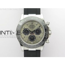 BL공장 세라토나 팬더다이얼 러버 Daytona 116500 LN SS BLF Best Edition Gray dial On Black Rubber Strap A4130