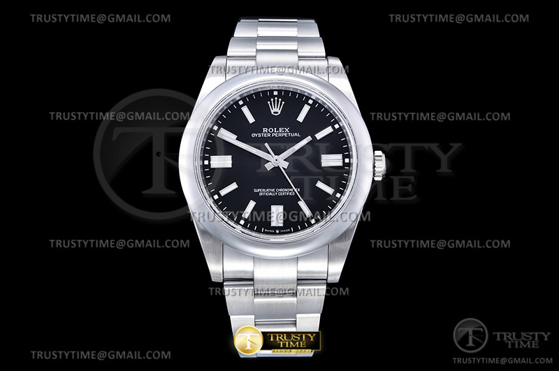 BP공장 롤렉스 오이스터퍼페츄얼 41 블랙다이얼 3230무브먼트 BPF Rolex Oysterperpetual 41 Black ref124300