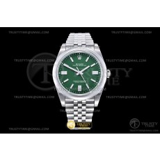 GM공장 롤렉스 오이스터퍼페츄얼 41 스틸 그린 다이얼 바인덱스 쥬빌레브레이슬릿 VR3230 GMF Rolex Oyster Perpetual 41 Green Dial Jubilee Braelet