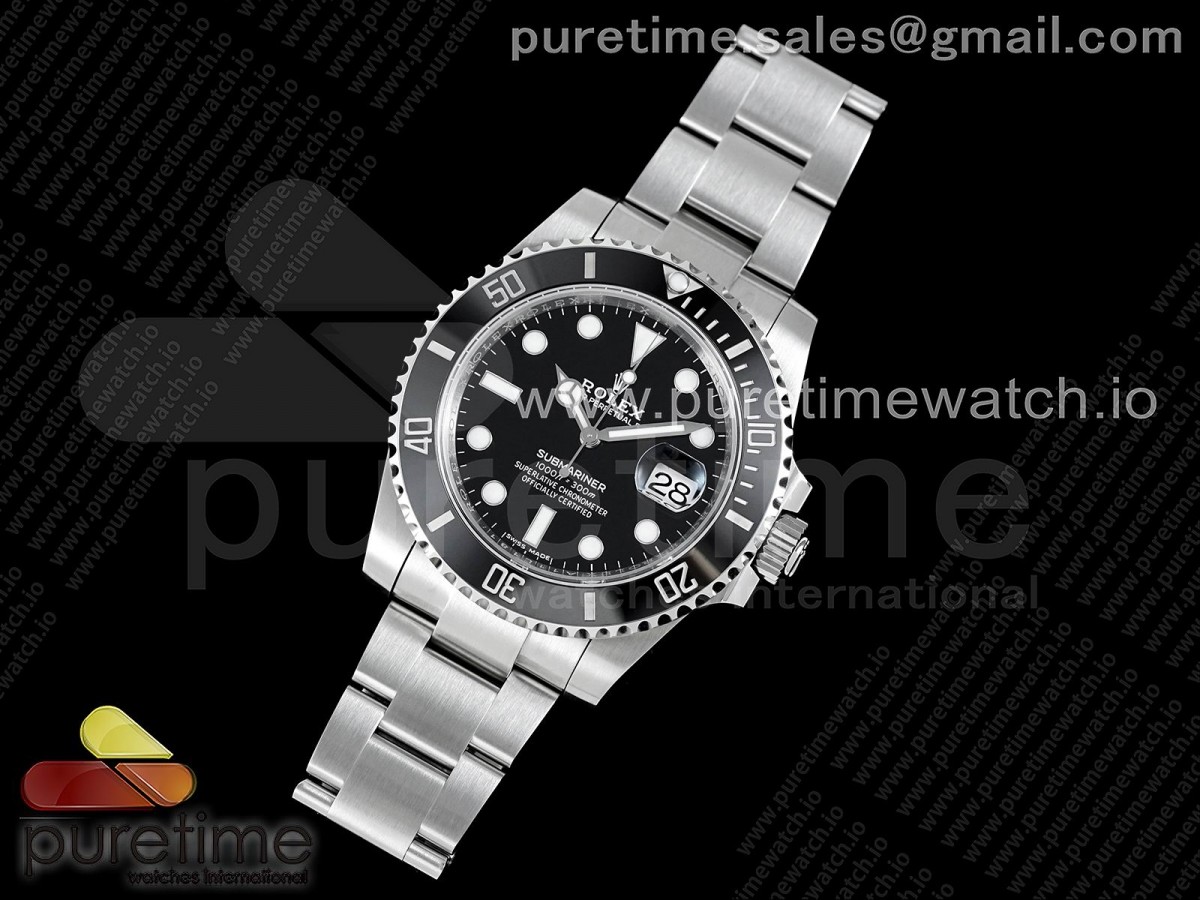 VS공장 롤렉스 서브마리너 40 블랙데이트 2824 Submariner 116610 LN Black Ceramic 904L Steel VSF 1:1 Best Edition A2824