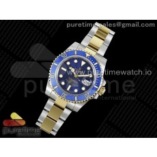 GM공장 롤렉스 서브마리너 청콤 3135 Submariner 116613 LB Blue Ceramic SS/YG 904L Steel GMF 1:1 Best Edition SA3135