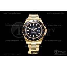 EW공장 V2 롤렉스 서브마리너 41 흑금통 Submariner 126618LN 904L YG/YG Blk EWF V2 A3235