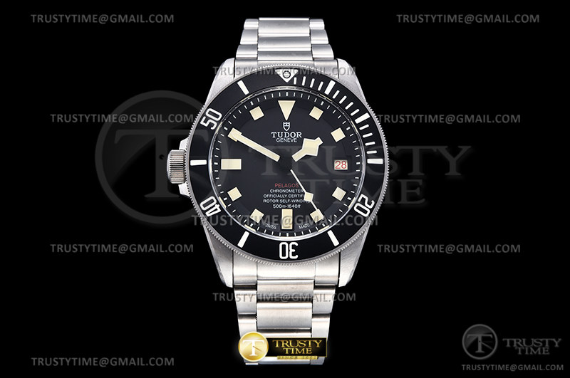 XF공장 팰라고스 티타늄 LHD 블랙다이얼 Tudor Pelagos Titanium LHD TI/TI Black XF Asia 2824