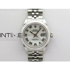 BP공장 롤렉스 데이저스트 28 화이트자개다이얼 2671 Datejust 28mm 279174 SS BP Best Edition White Roman Markers Dial on SS Jubilee Bracelet ETA2671