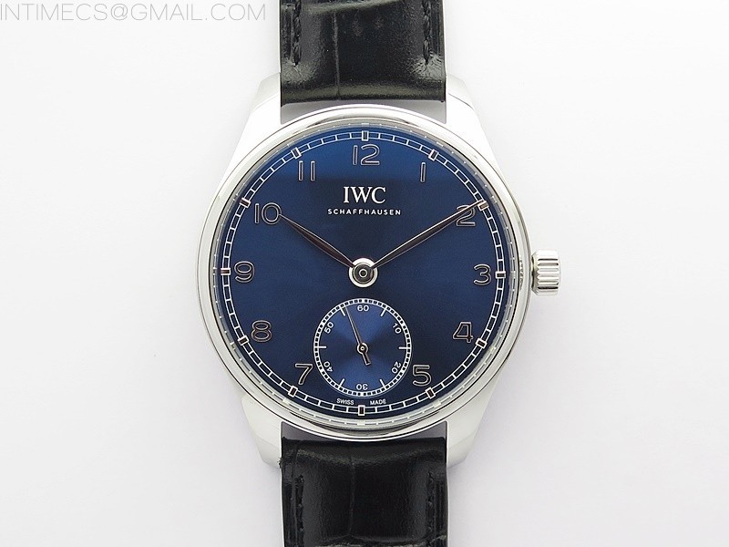 ZF공장 포르투기저 블루다이얼 가죽스트랩 Portuguese IW358304 ZF 1:1 Best Edition SS Blue Dial on Black Leather Strap A82200