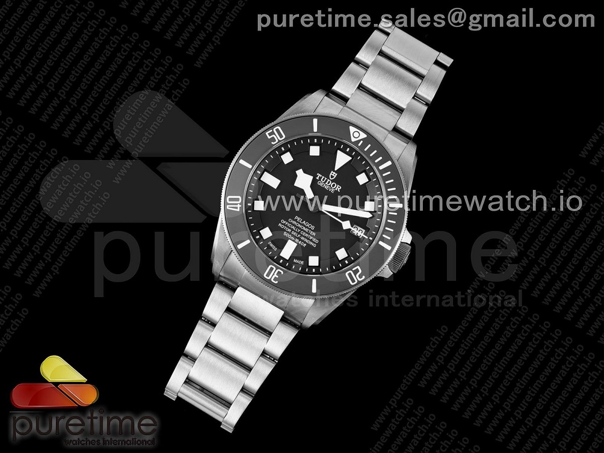 ZF공장 튜더 펠라고스 블랙 티타늄 브레이슬릿 Black Pelagos ZF 1:1 Best Edition on Titanium Bracelet A2824 V5