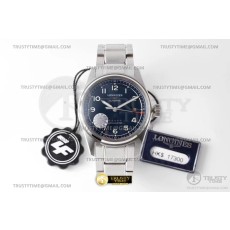 ZF공장 론진 스피릿 데이트 스틸 블루다이얼 브레이슬릿 Longines Spirit SS/SS Blue ZF A2892