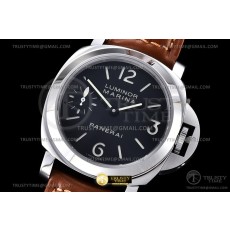 HW공장 파네라이 루미노르 마리나 PAM111 스틸 가죽스트랩 PAM111 Luminor Marina 44mm SS/LE Blk HWF A6497