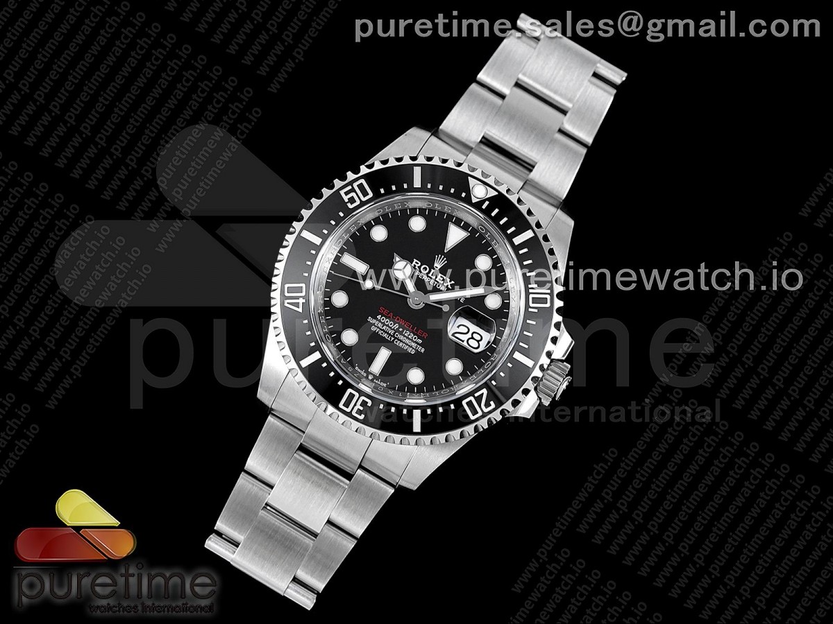 XF공장 롤렉스 씨드웰러 레드 브레이슬릿 Sea-Dweller 126600 XF 1:1 Best Edition 904L SS Case and Bracelet A2824