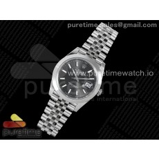 VS공장 롤렉스 데이저스트 41 스틸 그레이다이얼 돔베젤 쥬빌레브레이슬릿 다크로듐 DateJust 41 126330 904L SS VSF 1:1 Best Edition Gray Dial on Jubilee Bracelet VS3235