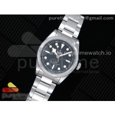 KR공장 튜더 블랙베이 36 스틸 블랙다이얼 브레이슬릿 Black Bay 36 KRF 1:1 Best Edition Black Dial on SS Bracelet A2824 V2