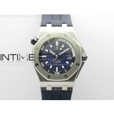 ZF공장 오데마피게 로얄오크 오프쇼어 다이버 15720 블루다이얼 러버스트랩 Royal Oak Offshore Diver 15720 ZF 1:1 Best Edition Blue Dial on Blue Rubber Strap A4308