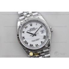 VS공장 롤렉스 데이저스트 36 로만인덱스 화이트다이얼 플루티드베젤 쥬빌레브레이슬릿 DateJust 36 SS 126234 VSF 1:1 Best Edition 904L Steel White Roman Dial on Jubilee Bracelet VS3235