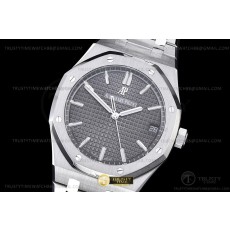 ZF공장 오데마피게 로얄오크 15500 그레이다이얼 브레이슬릿 Royal Oak 41mm 15500 SS/SS Grey ZF V3 A4302