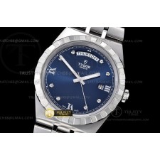 V7공장 튜더 로얄 28600 스틸 블루다이얼 8p인덱스 브레이슬릿 Tudor Royal 28600 41mm SS/SS Blue/Dia V7F A2836