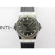 APS공장 위블로 클래식퓨전 42mm 그레이다이얼 거미스트랩 Classic Fusion 42mm SS APSF 1:1 Best Edition Gray Dial On Gummy Strap A2892